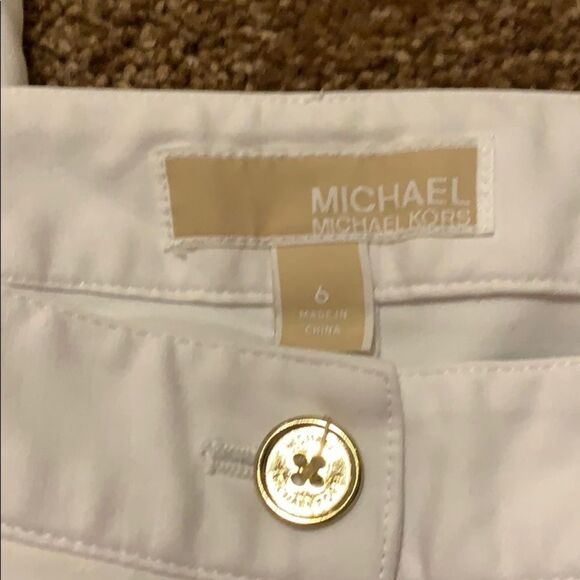 Michael Kors white ankle pants - Picture 3 of 6